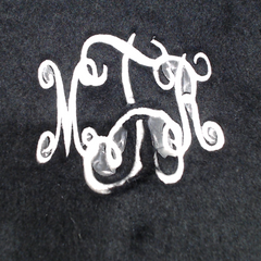 BLOOPER ACCESSORY: Monogrammed Oversized Scarf