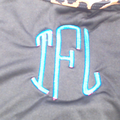 BLOOPER SWIM: Monogrammed Tankini