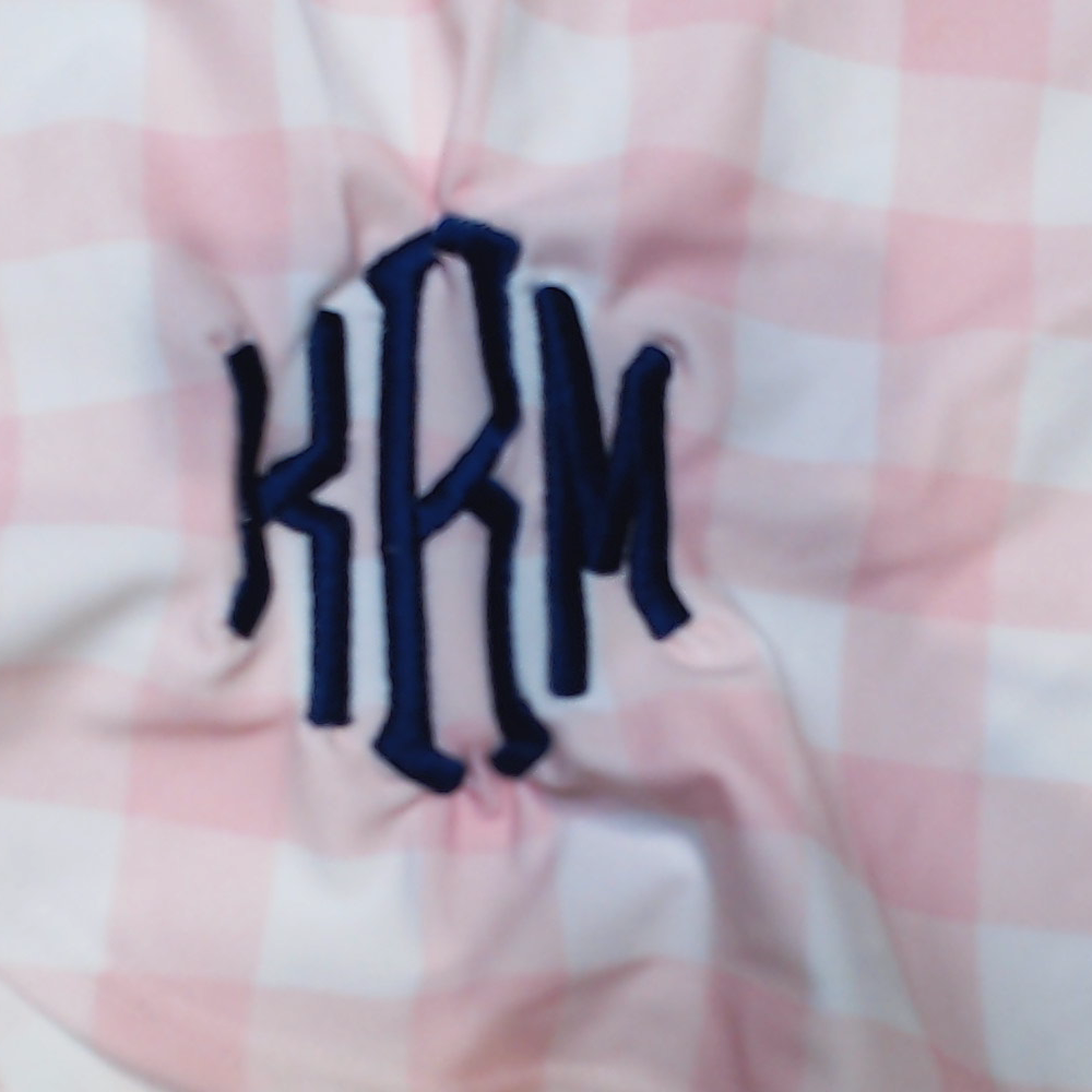 BLOOPER SWIM: Monogrammed Sarong