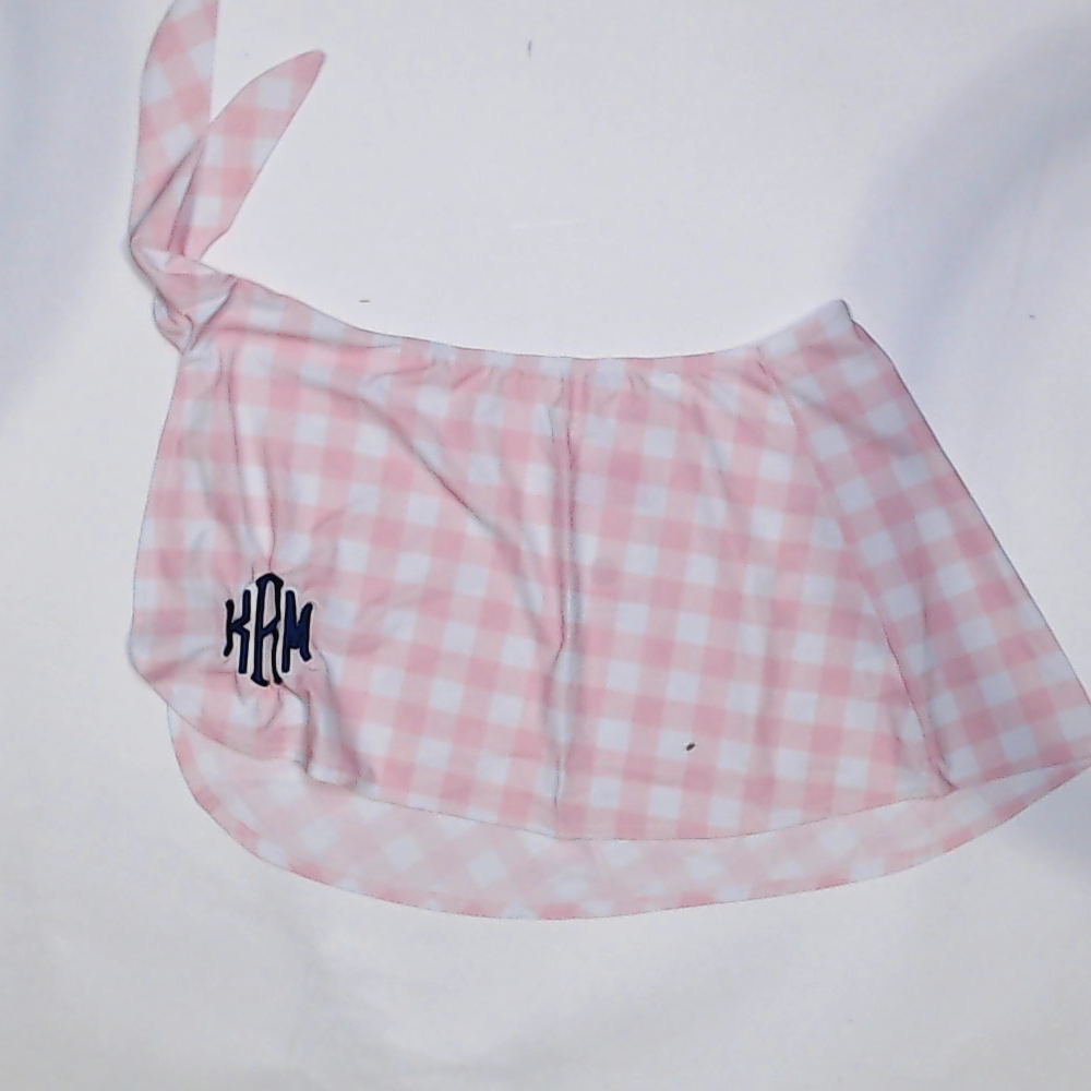 BLOOPER SWIM: Monogrammed Sarong