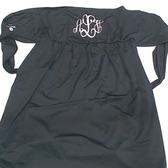 BLOOPER SWIM: Monogrammed Beach Cover Up