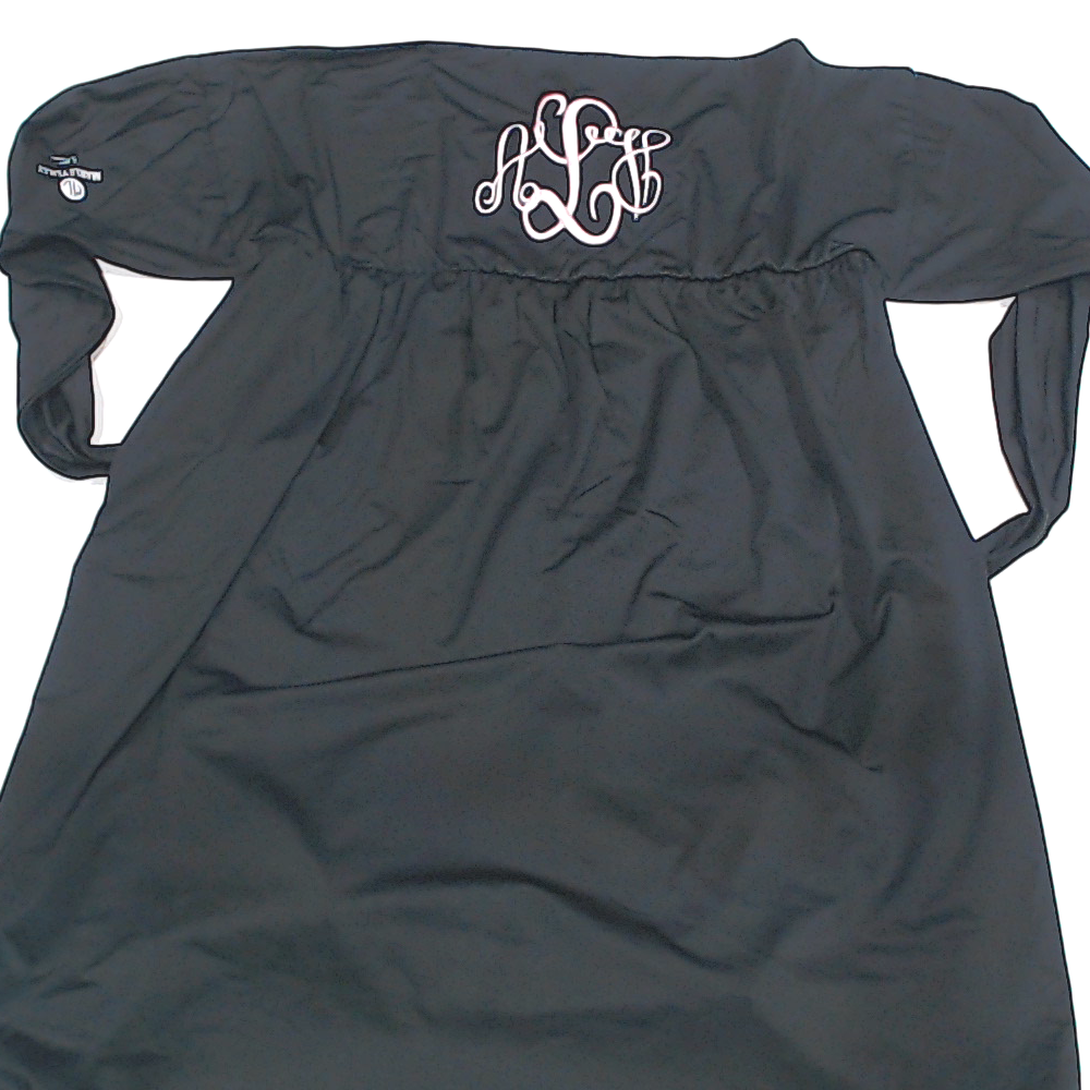 BLOOPER SWIM: Monogrammed Beach Cover Up