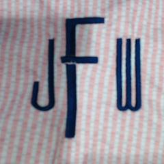 BLOOPER CLOTHING: Monogrammed Skort