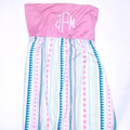 BLOOPER SWIM: Monogrammed Beach Cover Up