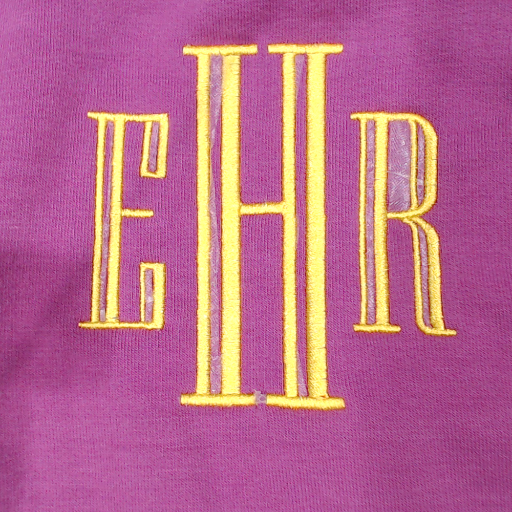 BLOOPER CLOTHING: Monogrammed Pullover