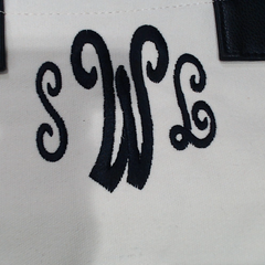 BLOOPER BAG: Monogrammed Upscale Weekender