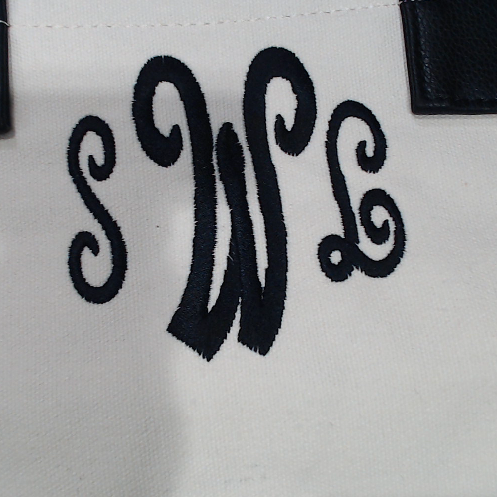 BLOOPER BAG: Monogrammed Upscale Weekender