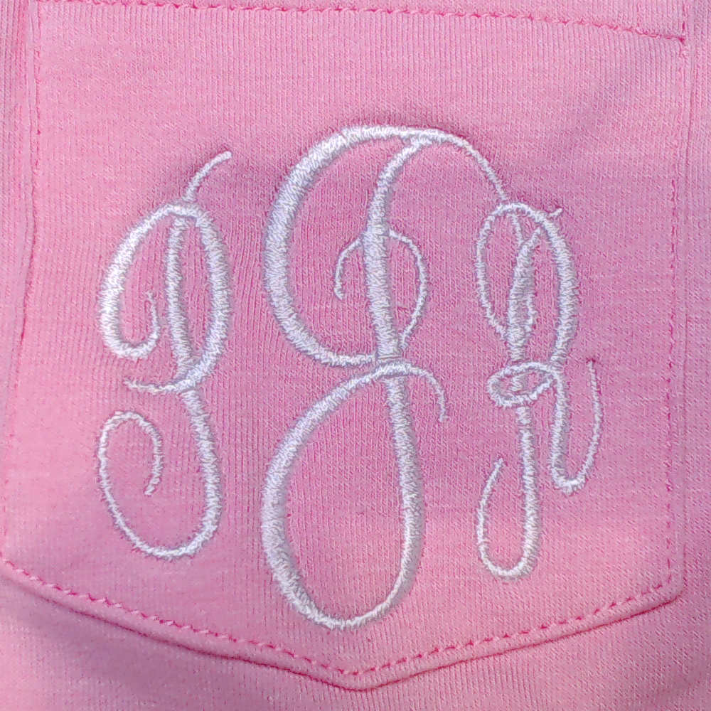 BLOOPER KIDS: Monogrammed Kids Scalloped Dress