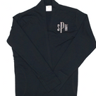 BLOOPER CLOTHING: Monogrammed Sweatshirt Cardigan