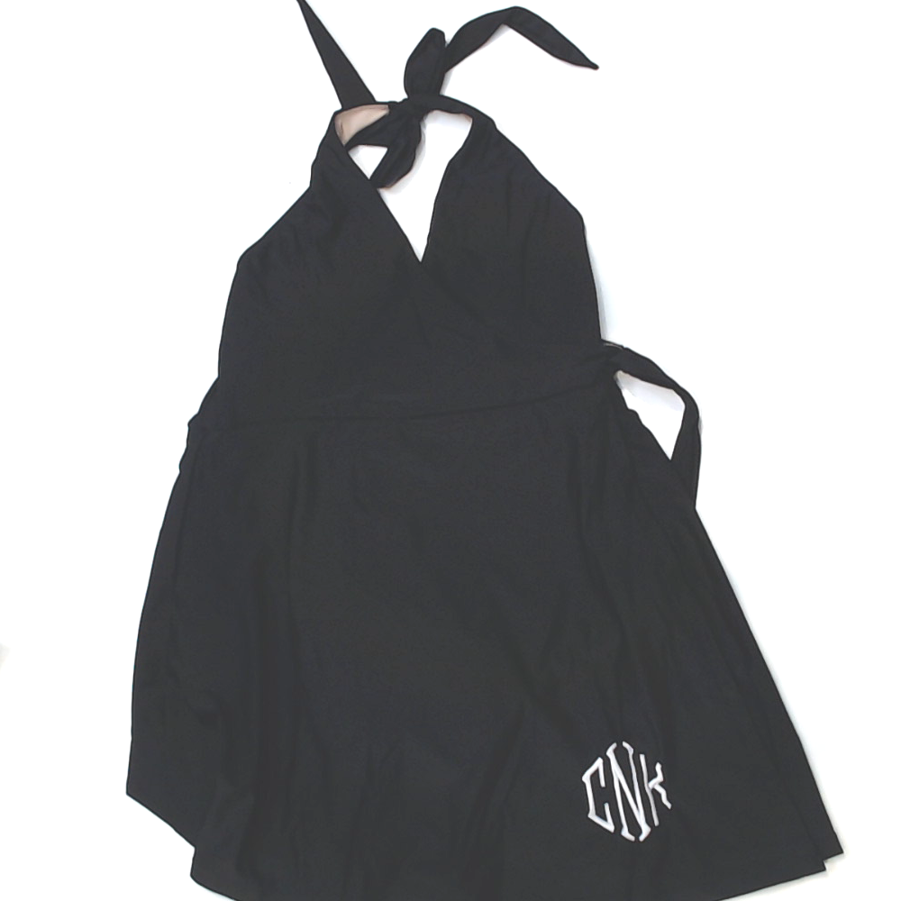BLOOPER SWIM: Monogrammed Swim Dress