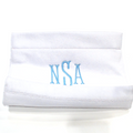 BLOOPER BAG: Monogrammed Terry Toiletry Bag