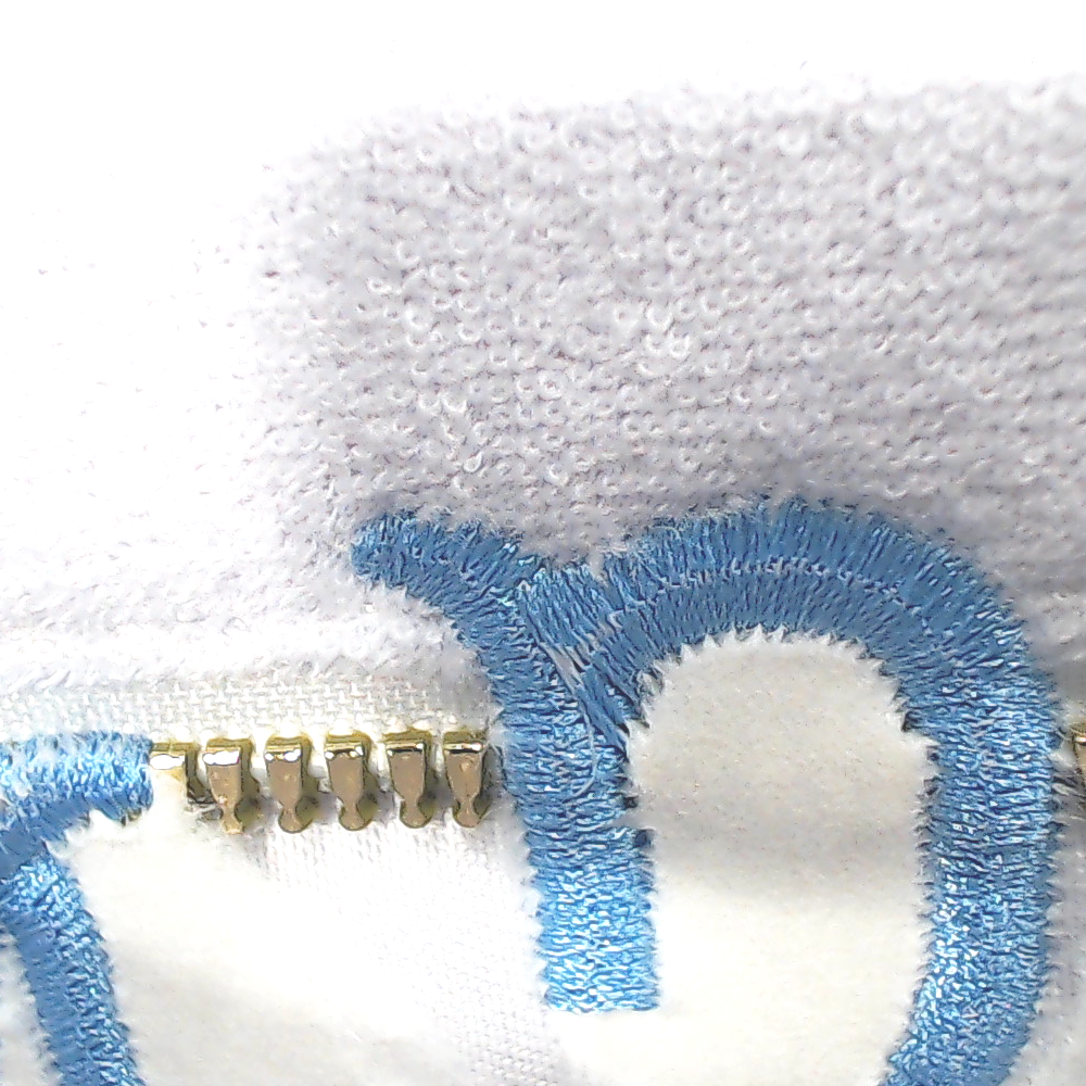BLOOPER BAG: Monogrammed Terry Toiletry Bag