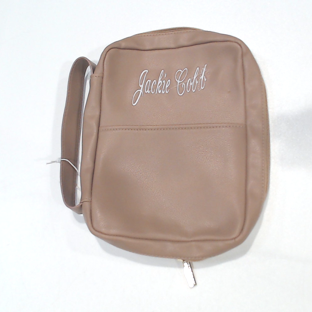 BLOOPER ACCESSORY: Monogrammed Bible Carrier