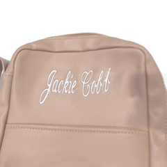 BLOOPER ACCESSORY: Monogrammed Bible Carrier