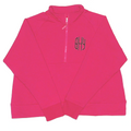 BLOOPER CLOTHING: Monogrammed Quarter Zip Pullover