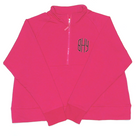 BLOOPER CLOTHING: Monogrammed Quarter Zip Pullover