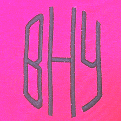 BLOOPER CLOTHING: Monogrammed Quarter Zip Pullover