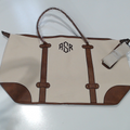 BLOOPER BAG: Monogrammed Vintage Weekender