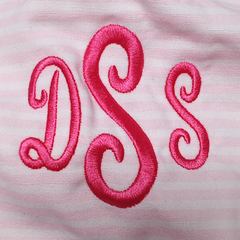 BLOOPER BAG: Monogrammed Hobo Bag