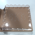 BLOOPER ACCESSORY: Monogrammed Scallop Acrylic Valet Tray