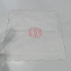 BLOOPER ACCESSORY: Monogrammed Pillow Sham