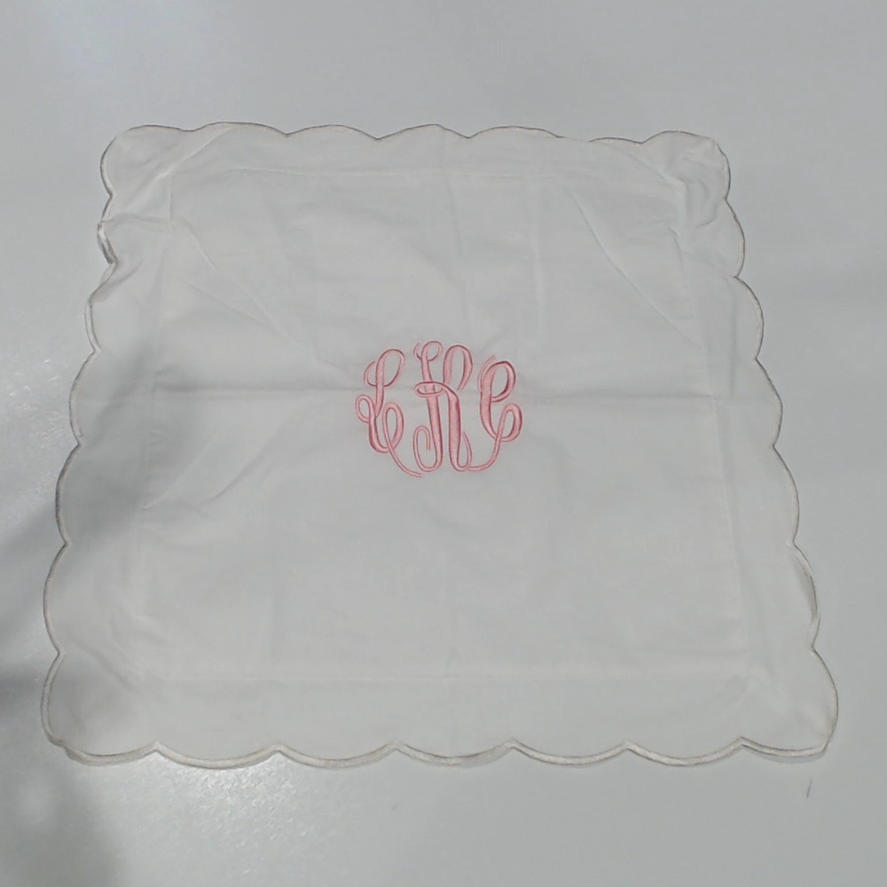 BLOOPER ACCESSORY: Monogrammed Pillow Sham