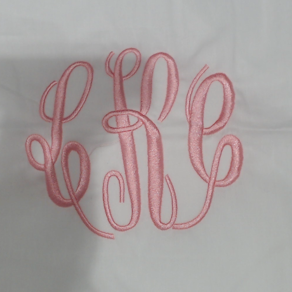 BLOOPER ACCESSORY: Monogrammed Pillow Sham