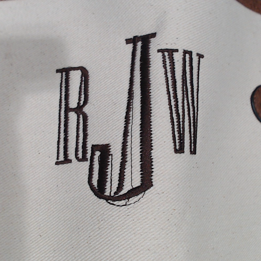 BLOOPER BAG: Monogrammed Vintage Weekender
