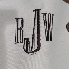 BLOOPER BAG: Monogrammed Vintage Weekender