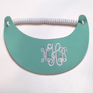 BLOOPER ACCESSORY: Monogrammed Bride Tribe Visor