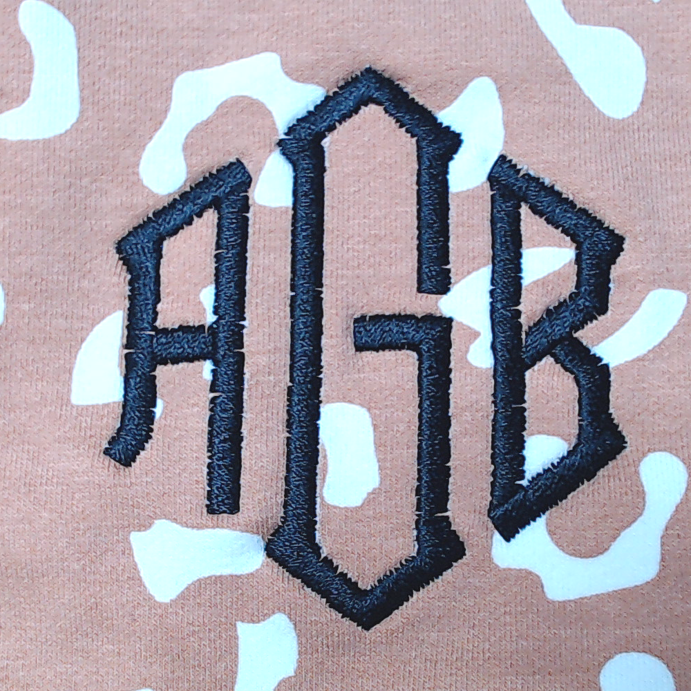 BLOOPER KIDS: Monogrammed Kids Striped Sleeve Shirt