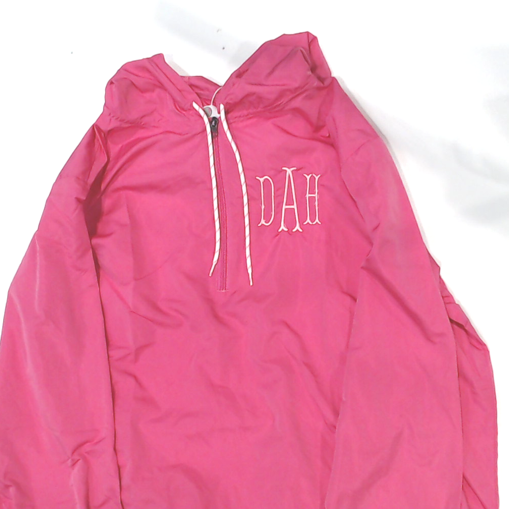 BLOOPER CLOTHING: Monogrammed Pullover Rain Jacket