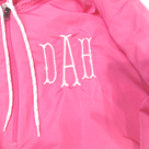 BLOOPER CLOTHING: Monogrammed Pullover Rain Jacket