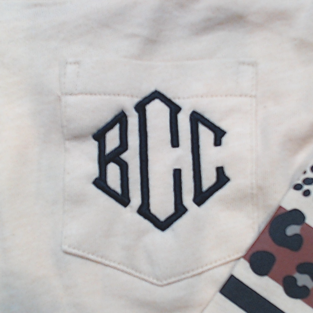 BLOOPER KIDS: Monogrammed Kids Long Sleeve Shirt