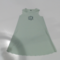 BLOOPER KIDS: Monogrammed Girls Scallop Dress