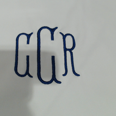 BLOOPER KIDS: Monogrammed Girls Scallop Dress