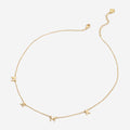 Mama Letter Necklace in gold