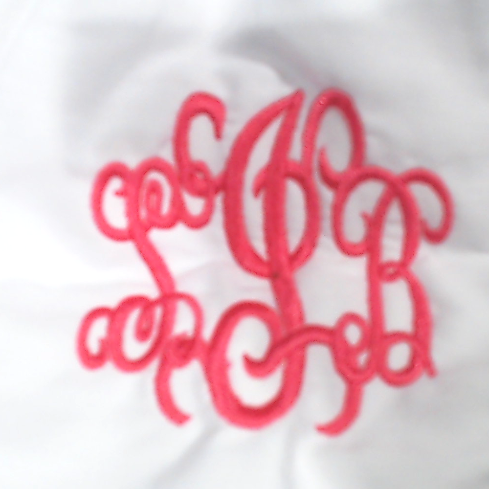 BLOOPER KIDS: Monogrammed White Eyelet Baby Bloomers