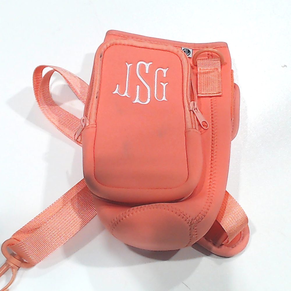 BLOOPER BAG: Monogrammed Water Bottle Holder