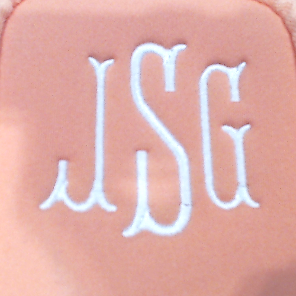 BLOOPER BAG: Monogrammed Water Bottle Holder