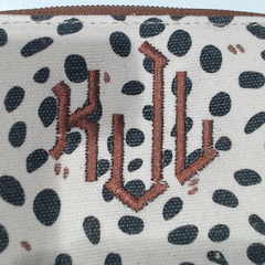 BLOOPER ACCESSORY: Monogrammed Keychain Wallet