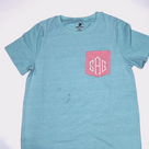 BLOOPER CLOTHING: Monogrammed Pocket T-Shirt