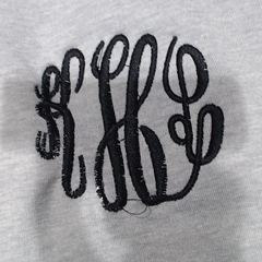 BLOOPER CLOTHING: Monogrammed Sweatshirt Joggers