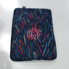 BLOOPER ACCESSORY: Monogrammed Laptop Sleeve