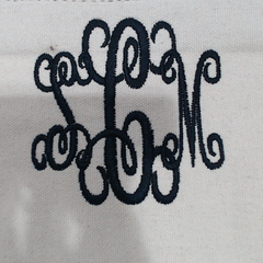 BLOOPER ACCESSORY: Monogrammed Casserole Carrier