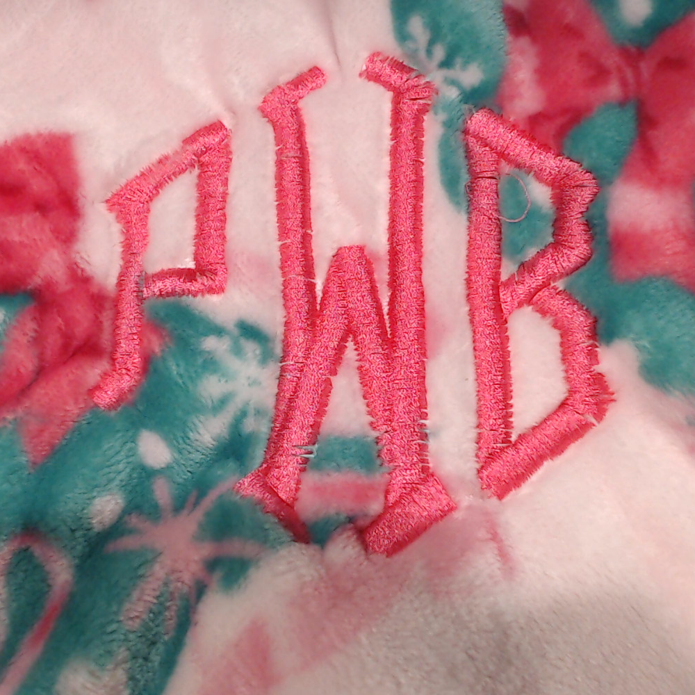 BLOOPER ACCESSORY: Personalized Plush Blanket