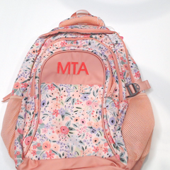 BLOOPER BAG: Monogrammed Backpack