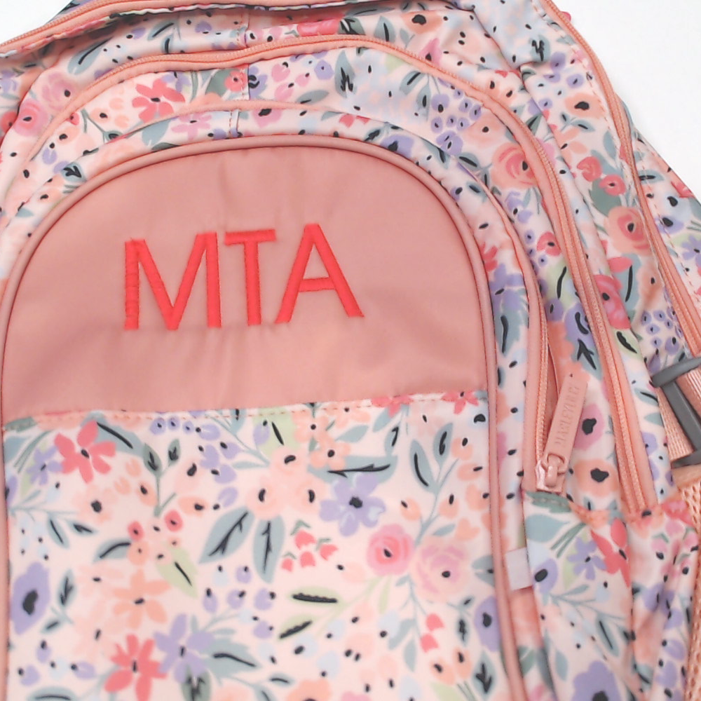 BLOOPER BAG: Monogrammed Backpack