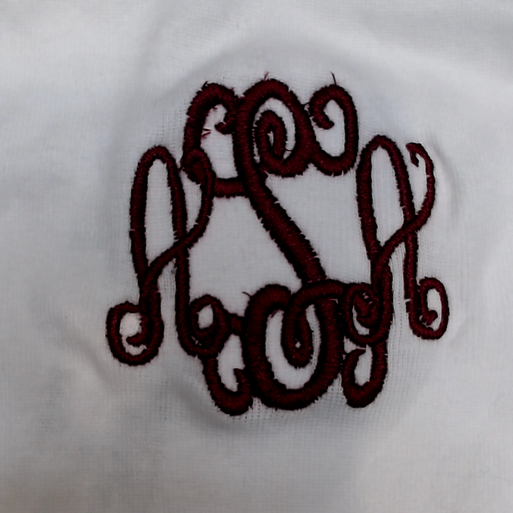 BLOOPER KIDS: Monogrammed Baby Long Sleeve Bodysuit