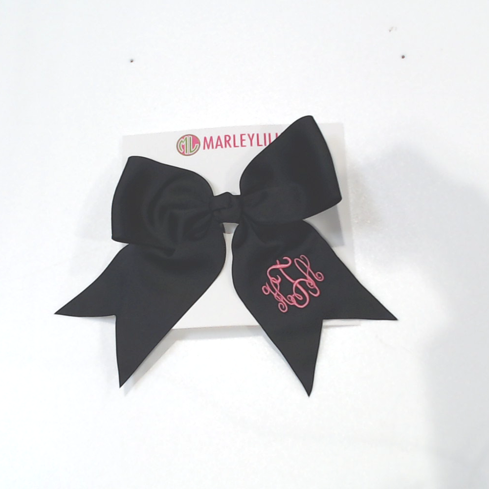 BLOOPER KIDS ACCESSORY: Monogrammed Girls Hair Bow